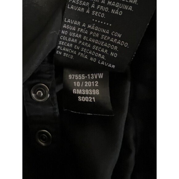 Harley-Davidson Canvas Jacket Sz M Wings Embroidery Water Resistant 97555-13VW - Picture 14 of 14